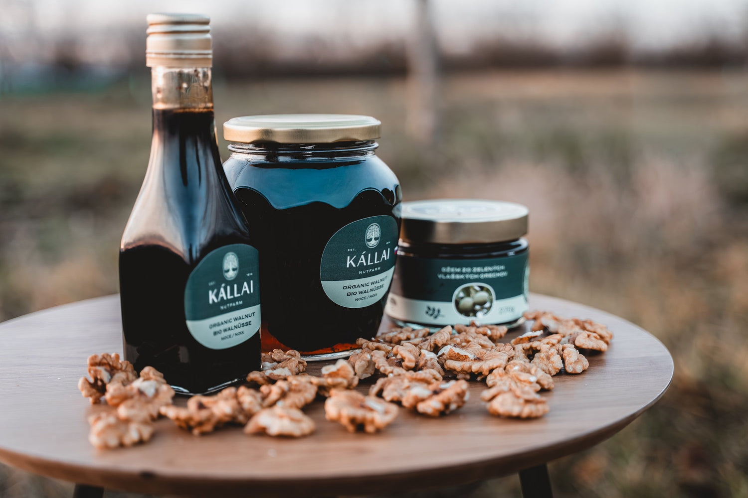 Green walnut products