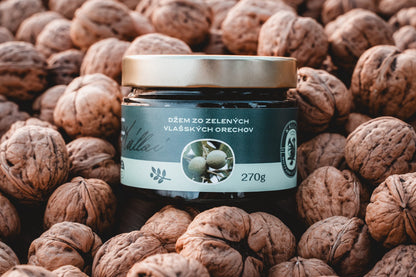 Green walnut jam