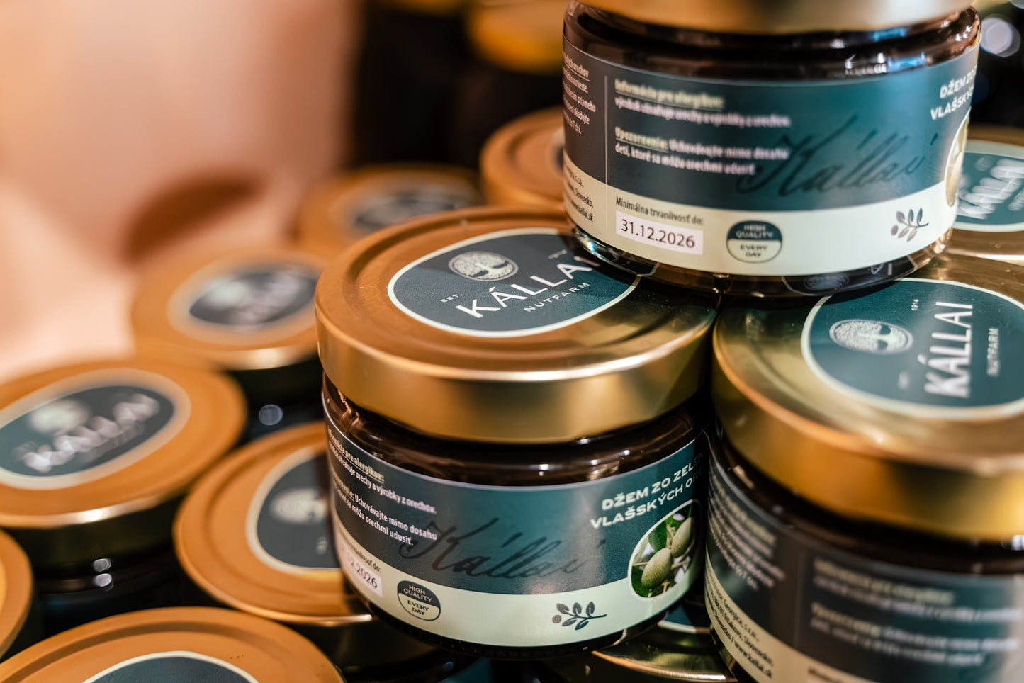 Green walnut jam