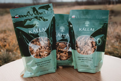 BIO Jadrá vlašských orechov KÁLLAI v doypacku